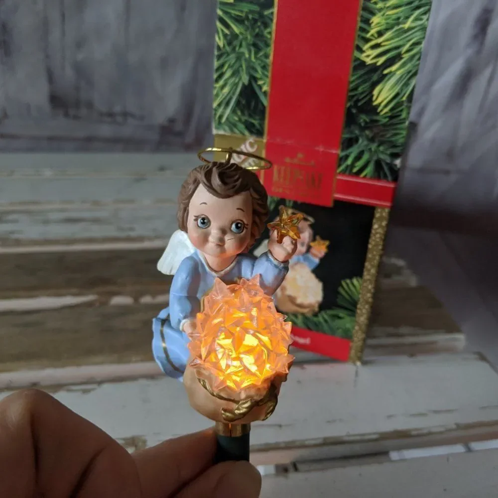 Hallmark 1990‎ STARLIGHT ANGEL Hang the Stars Magic